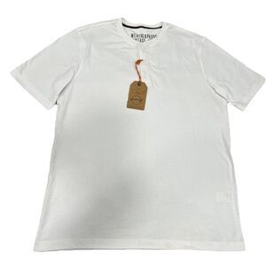 Original Weatherproof Vintage Henley Short Sleeve Shirt Men’s  Color White XL